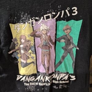 Danganronpa 3 Kids Graphic T-Shirt - Black